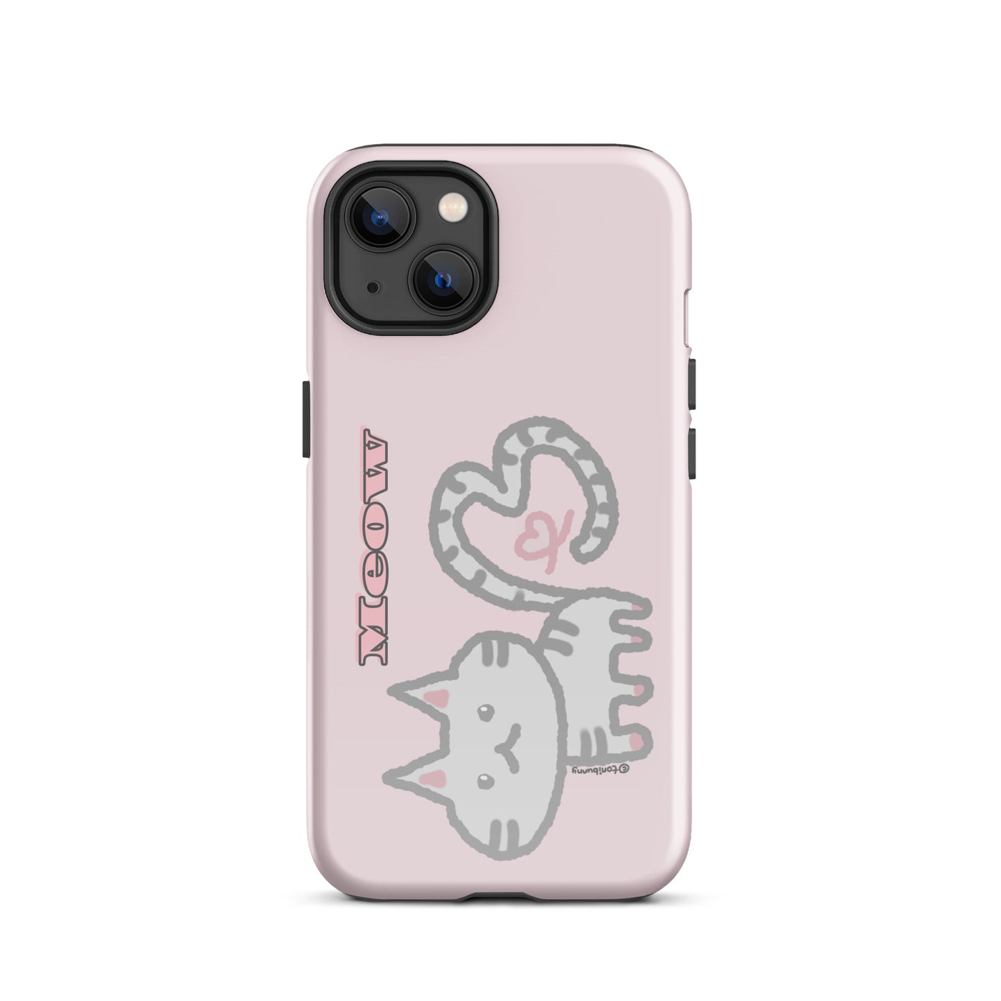 πΎ Meow Cat Pink iPhone Tough Case πΎ