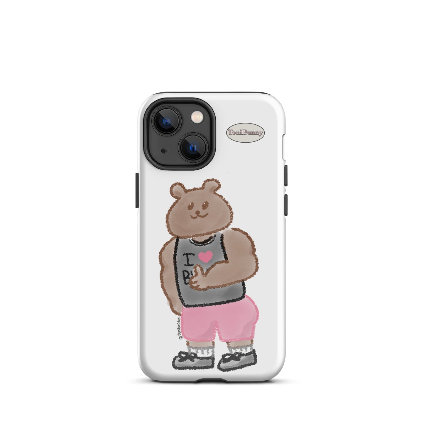 π» Athletic ToniBear iPhone Tough Case π»