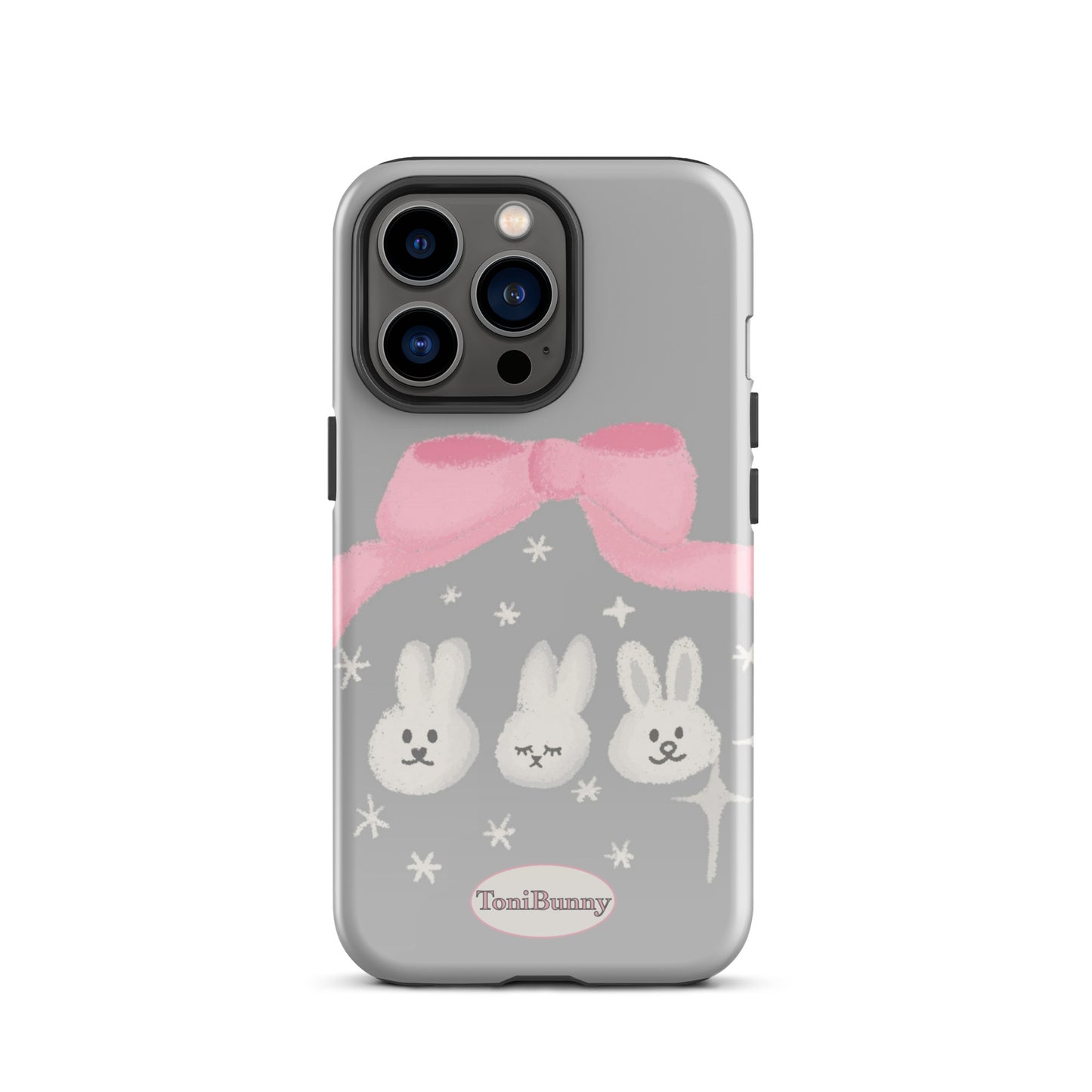 π ToniBunny Ribbon Bunny Friends iPhone Tough Case π