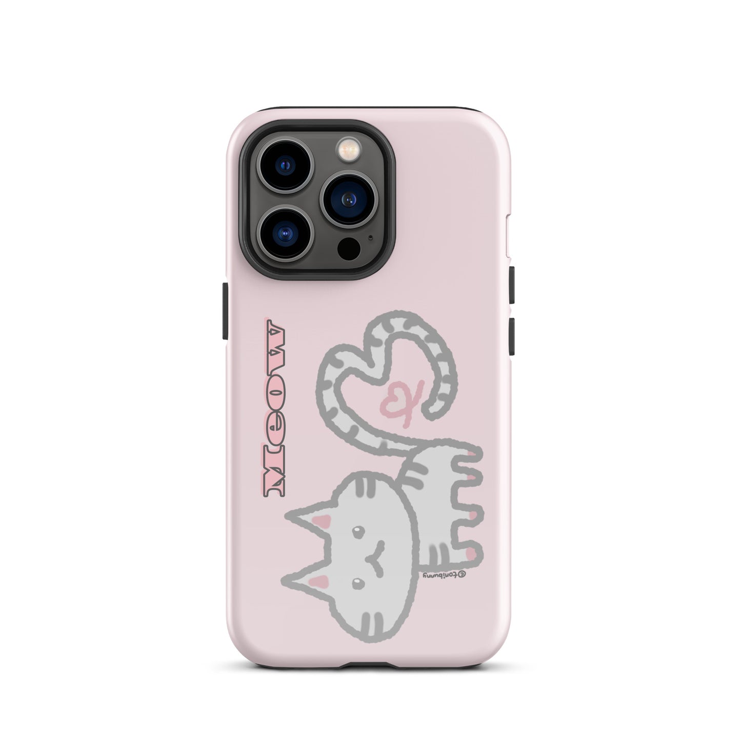 πΎ Meow Cat Pink iPhone Tough Case πΎ