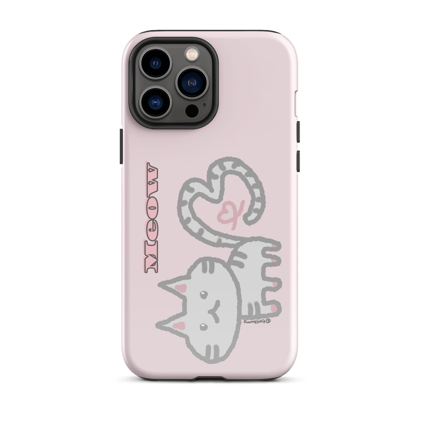 πΎ Meow Cat Pink iPhone Tough Case πΎ
