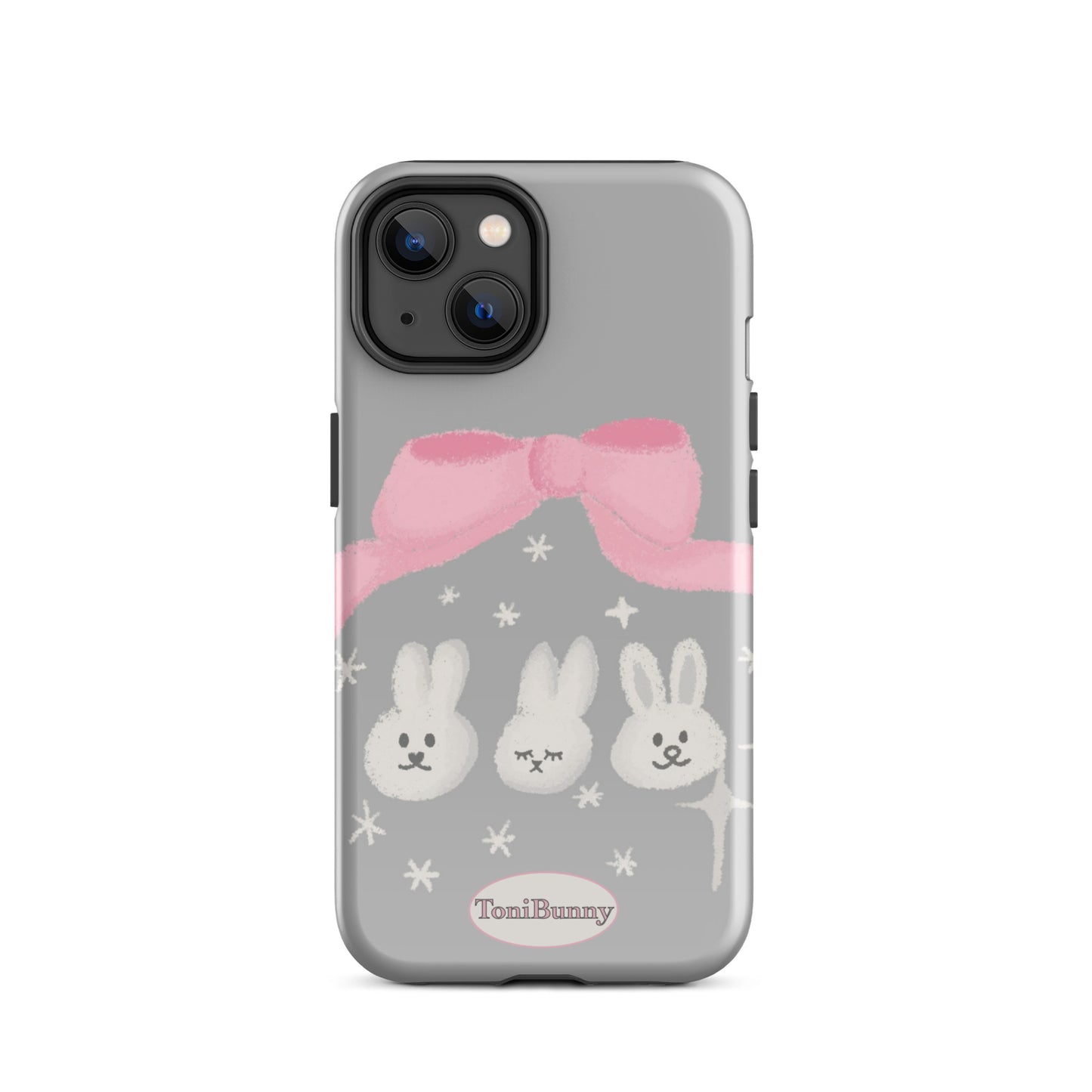 π ToniBunny Ribbon Bunny Friends iPhone Tough Case π