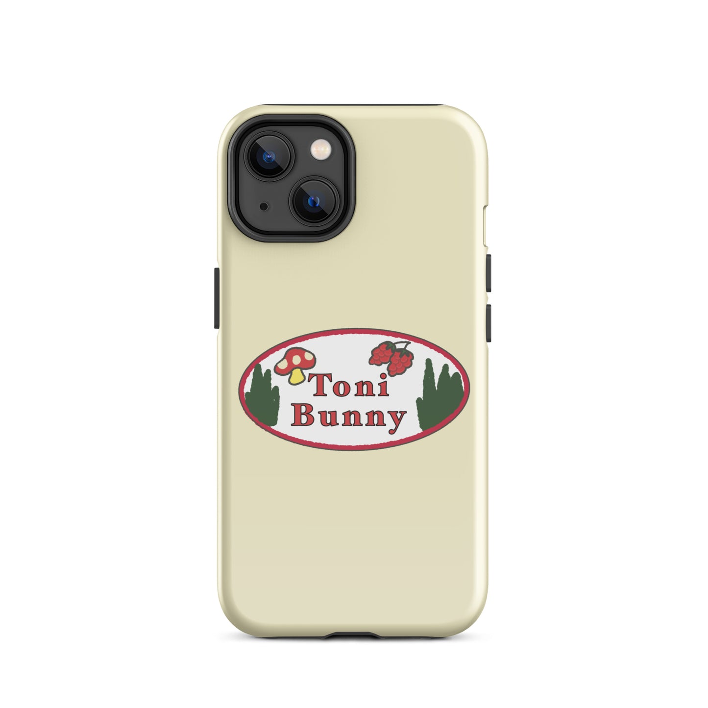 π ToniBunny Mushroom Logo iPhone Tough Case π