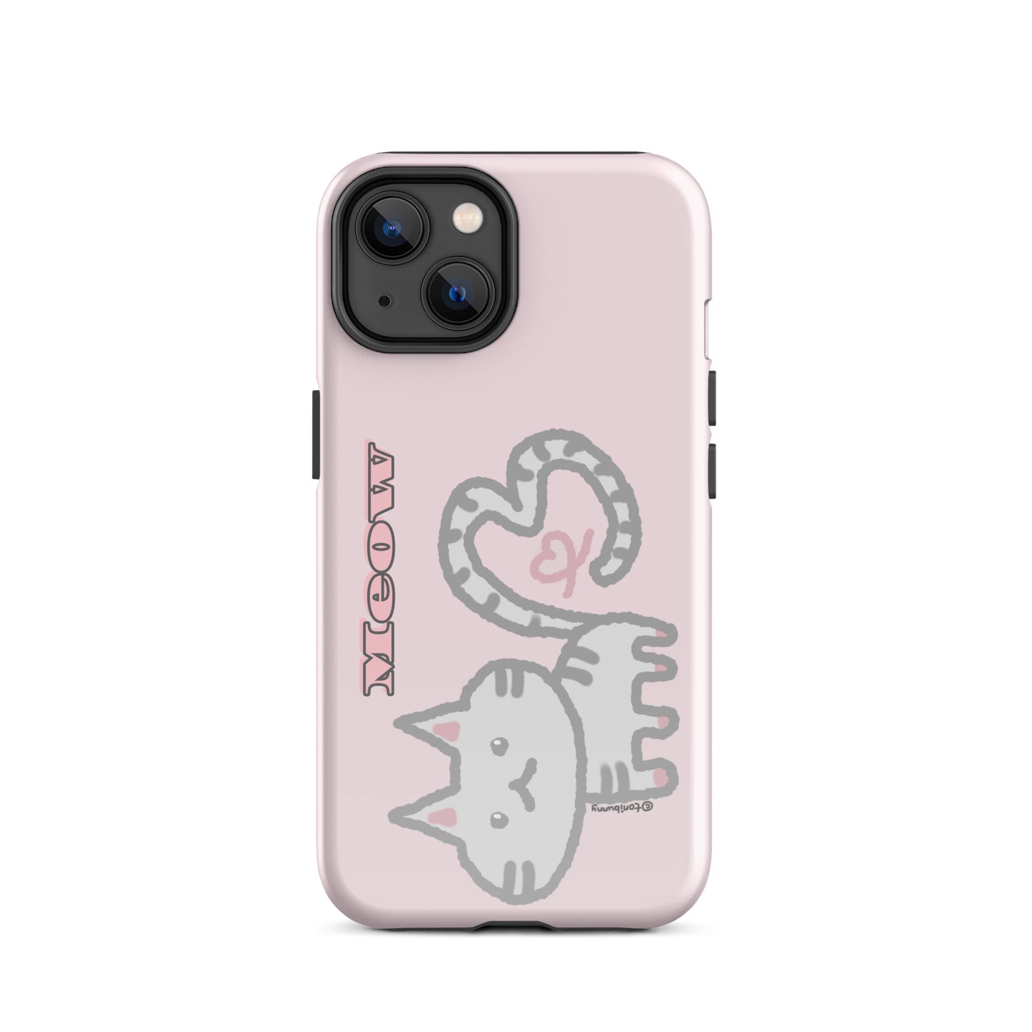 πΎ Meow Cat Pink iPhone Tough Case πΎ