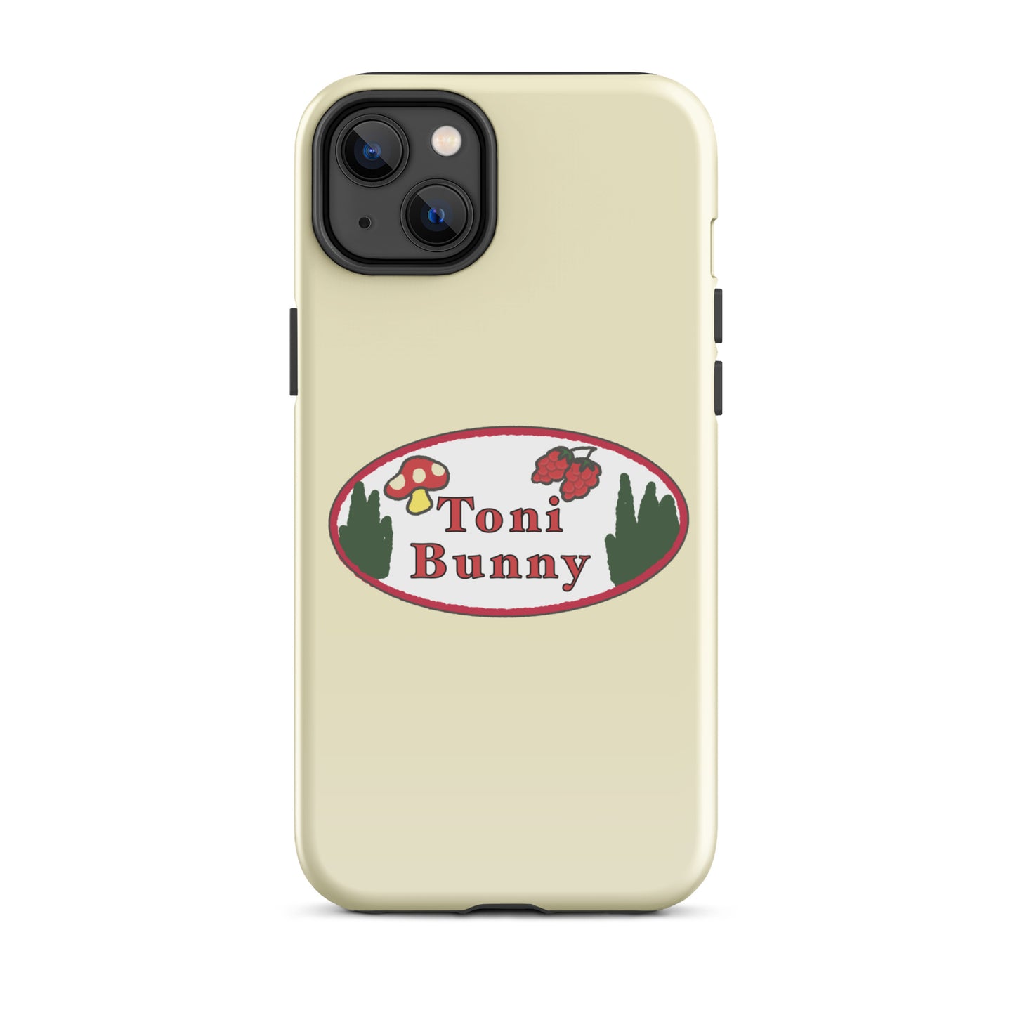 π ToniBunny Mushroom Logo iPhone Tough Case π