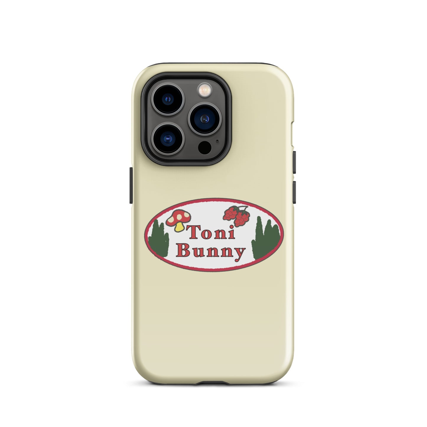 π ToniBunny Mushroom Logo iPhone Tough Case π