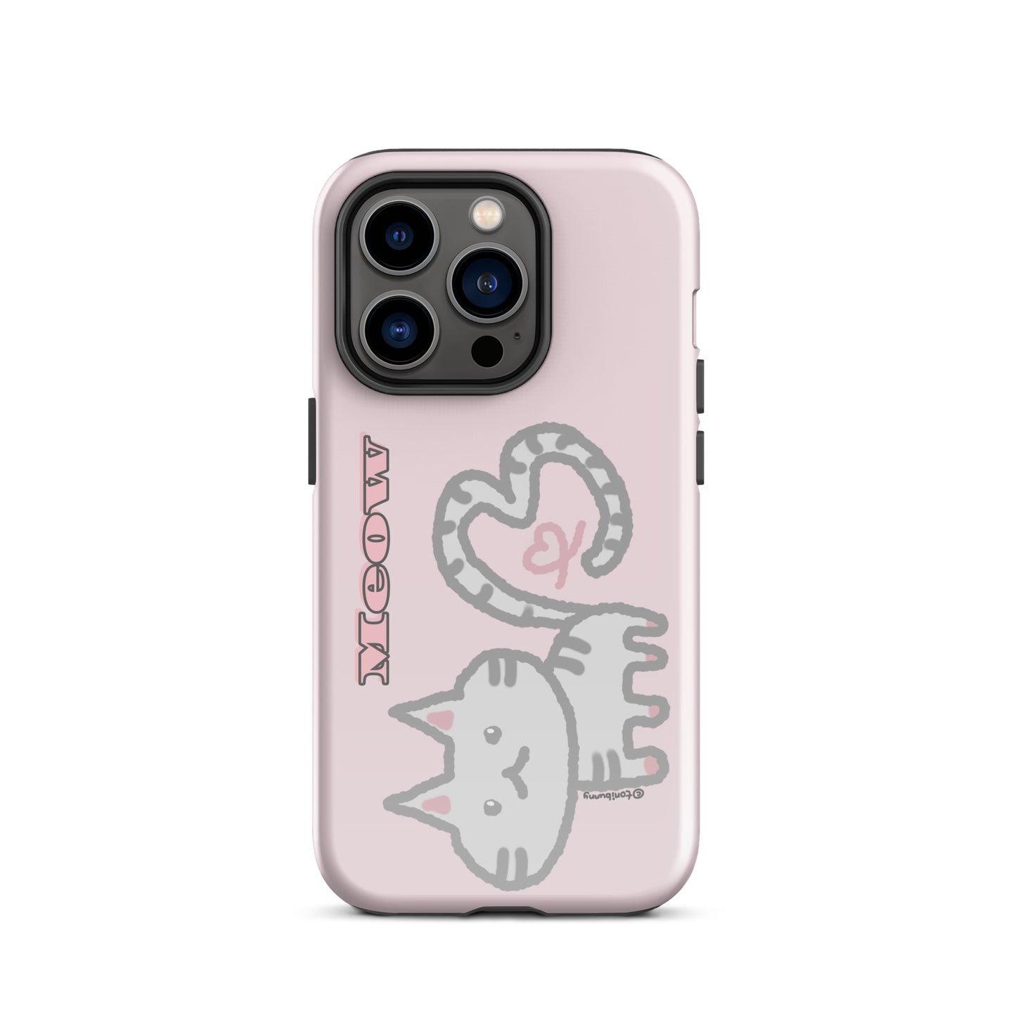 πΎ Meow Cat Pink iPhone Tough Case πΎ
