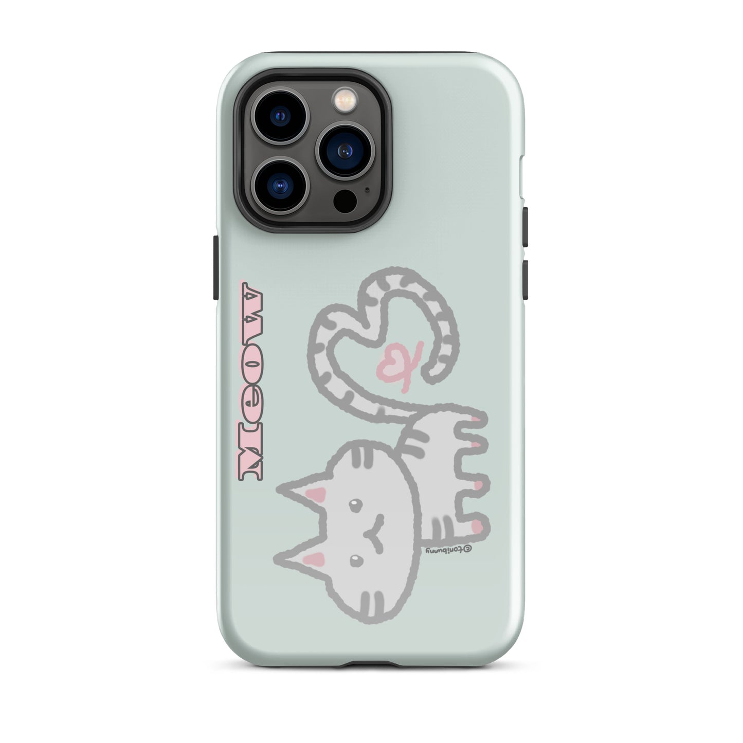 ๐พ Meow Cat Mint iPhone Tough Case ๐พ