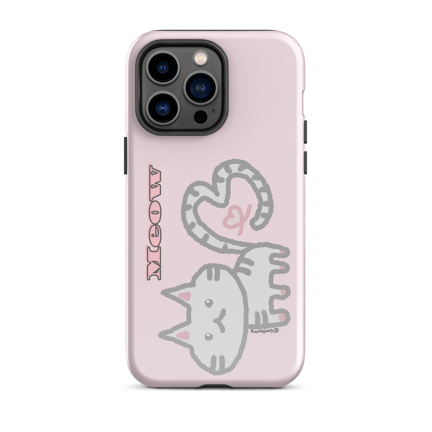 πΎ Meow Cat Pink iPhone Tough Case πΎ