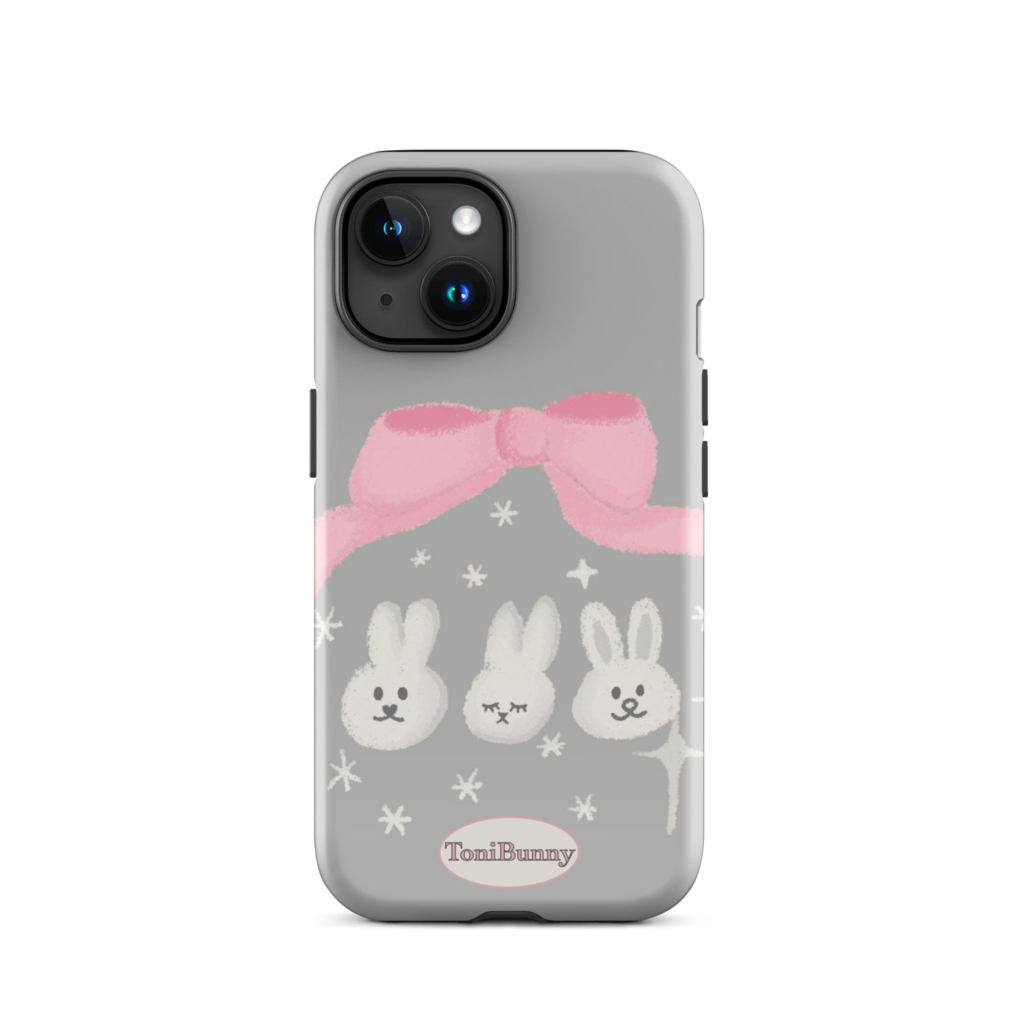 π ToniBunny Ribbon Bunny Friends iPhone Tough Case π