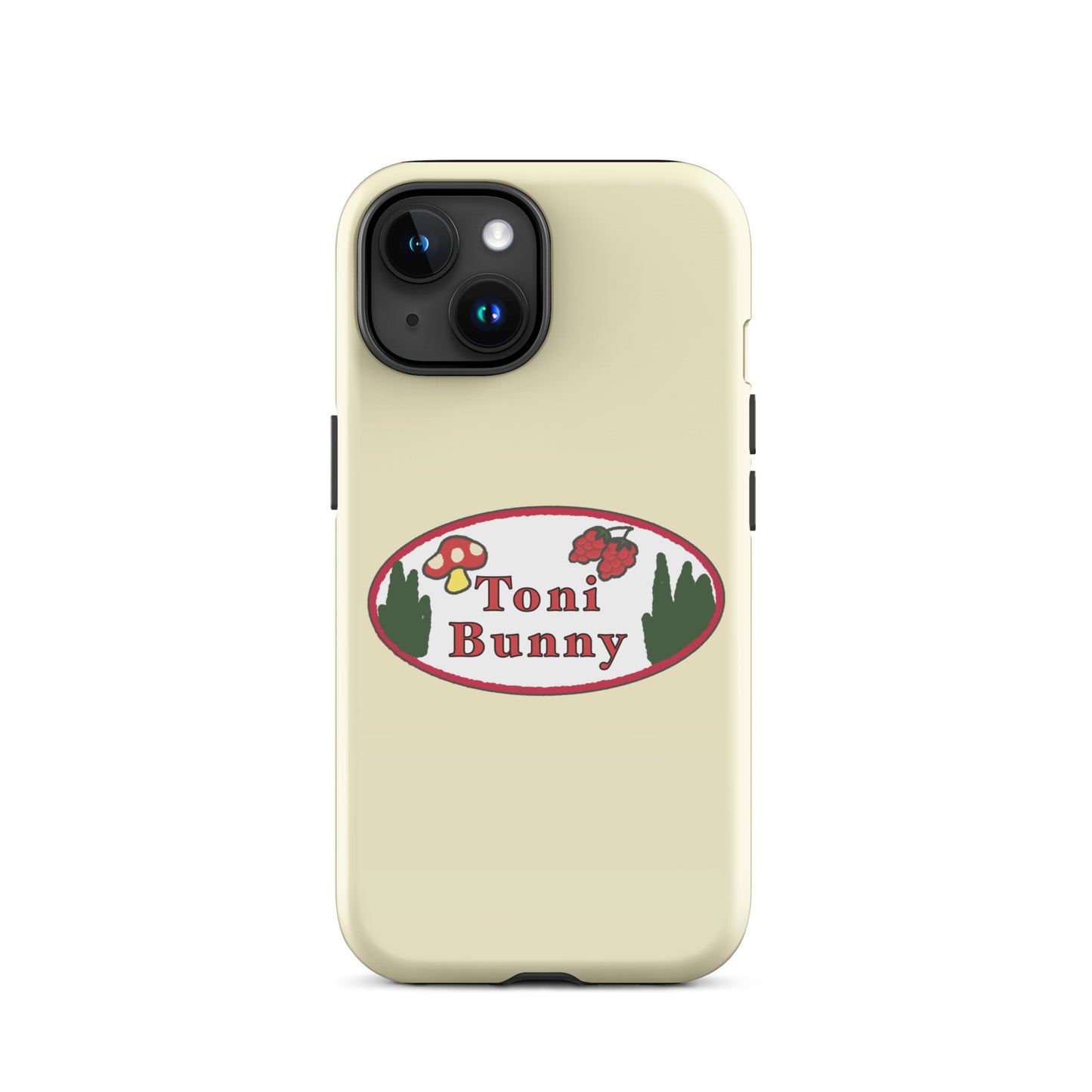 π ToniBunny Mushroom Logo iPhone Tough Case π