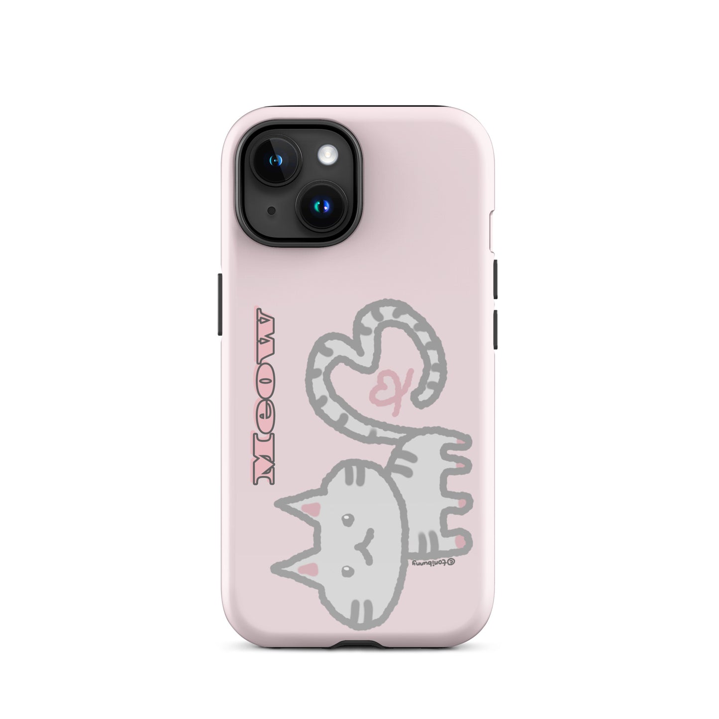 πΎ Meow Cat Pink iPhone Tough Case πΎ