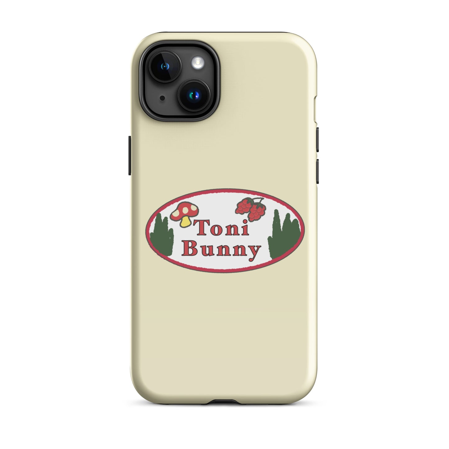 π ToniBunny Mushroom Logo iPhone Tough Case π