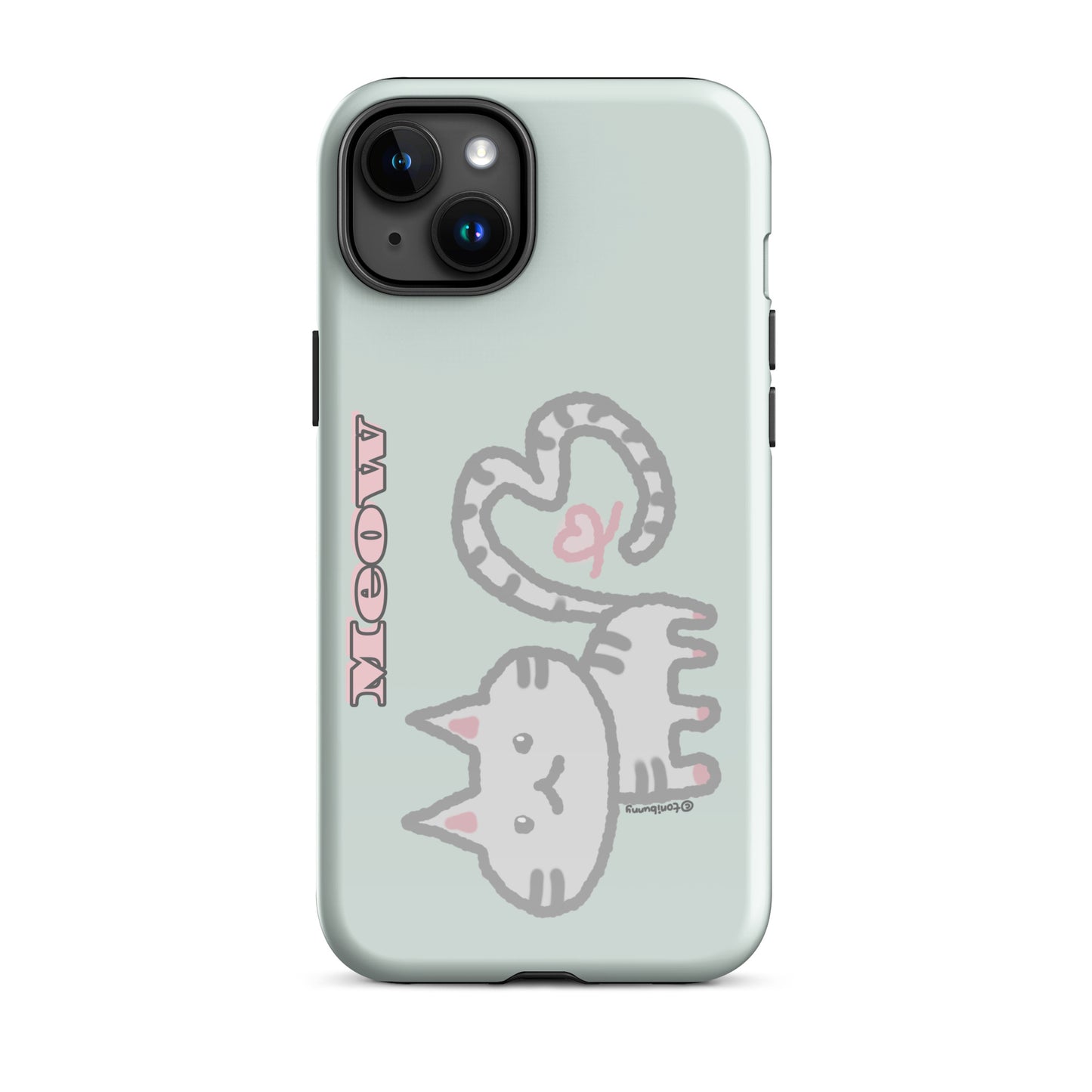๐พ Meow Cat Mint iPhone Tough Case ๐พ