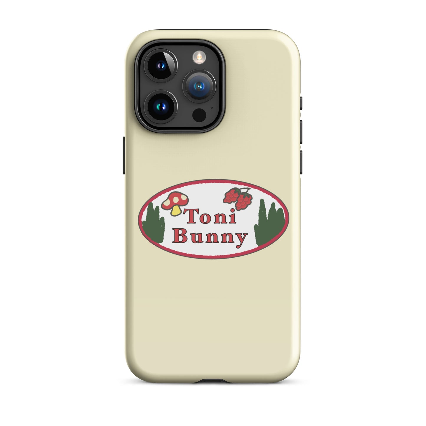 π ToniBunny Mushroom Logo iPhone Tough Case π