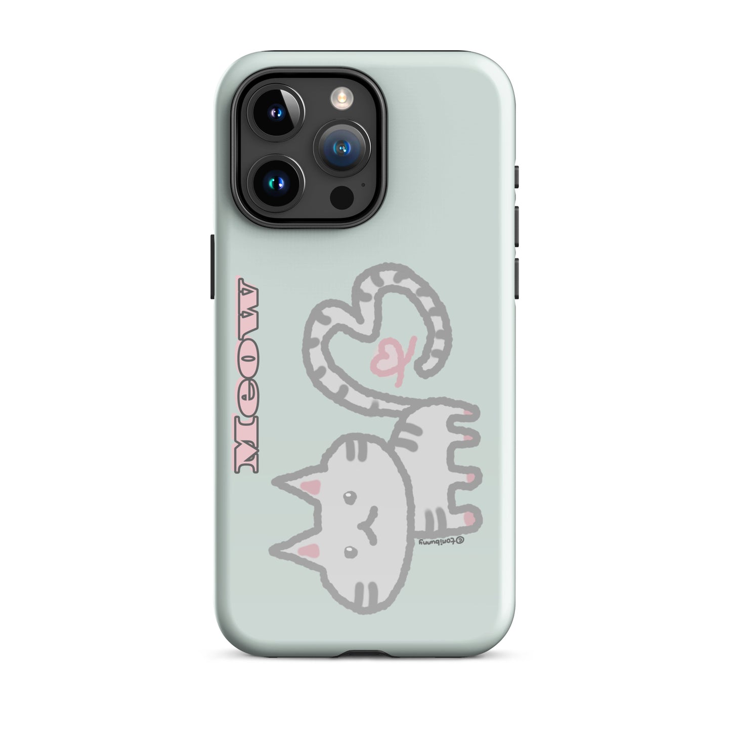 ๐พ Meow Cat Mint iPhone Tough Case ๐พ