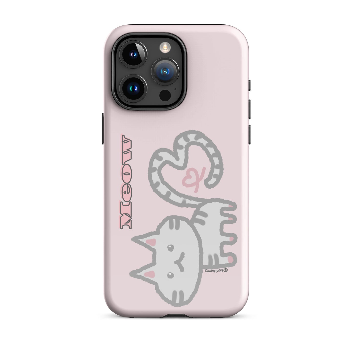 πΎ Meow Cat Pink iPhone Tough Case πΎ