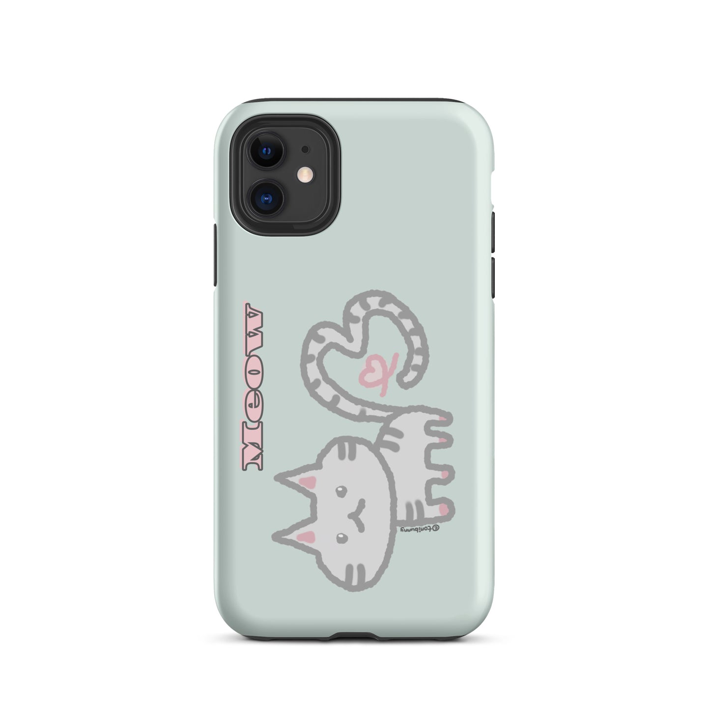 ๐พ Meow Cat Mint iPhone Tough Case ๐พ
