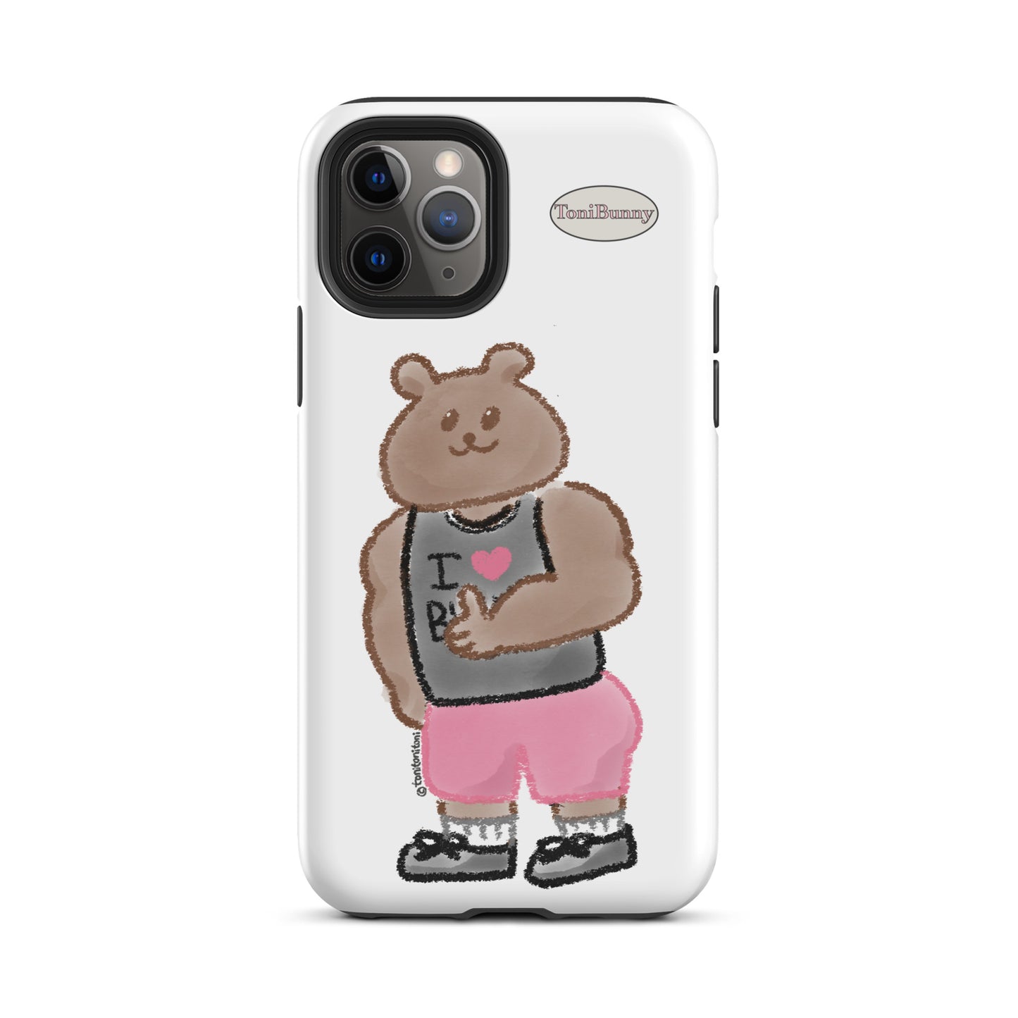 π» Athletic ToniBear iPhone Tough Case π»