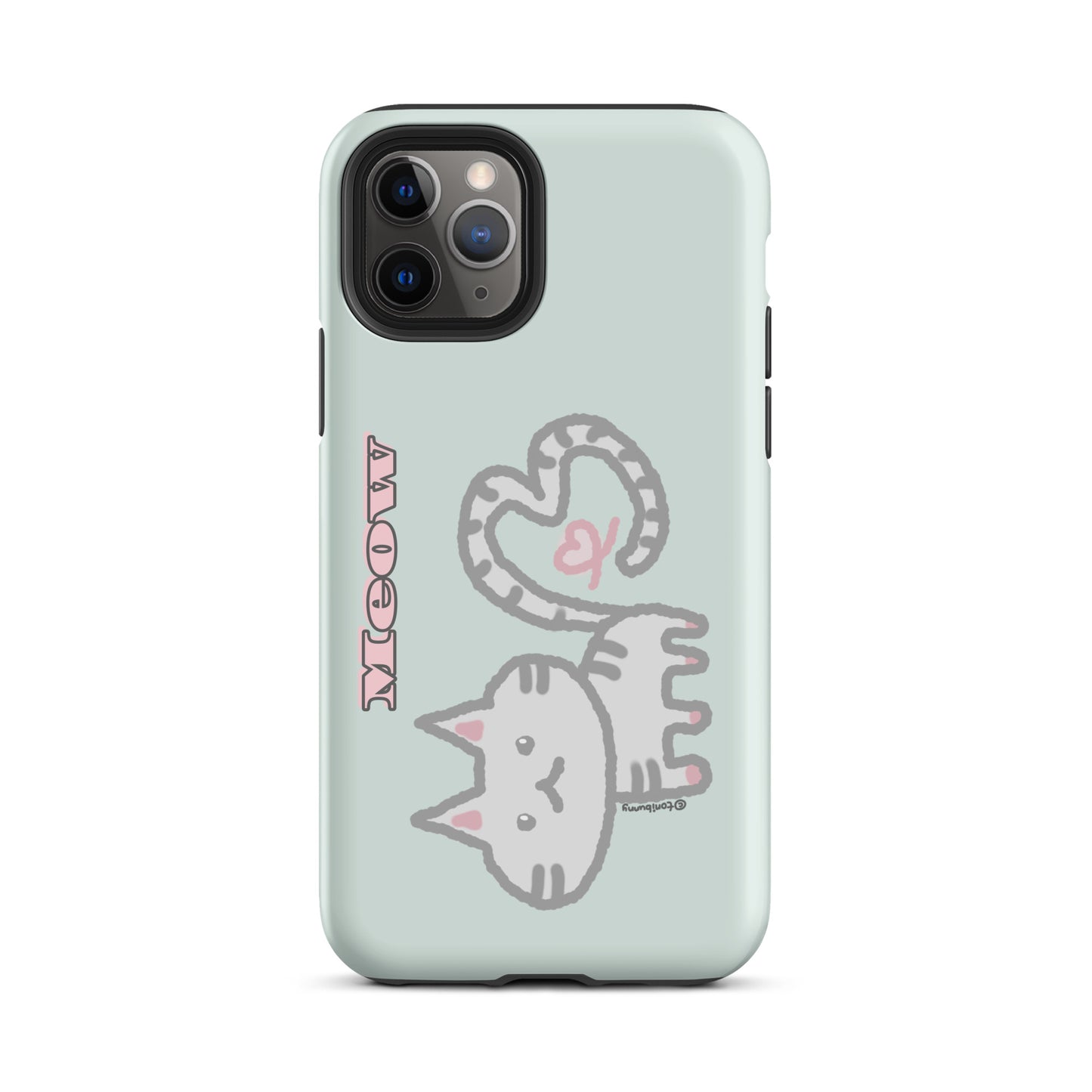 ๐พ Meow Cat Mint iPhone Tough Case ๐พ