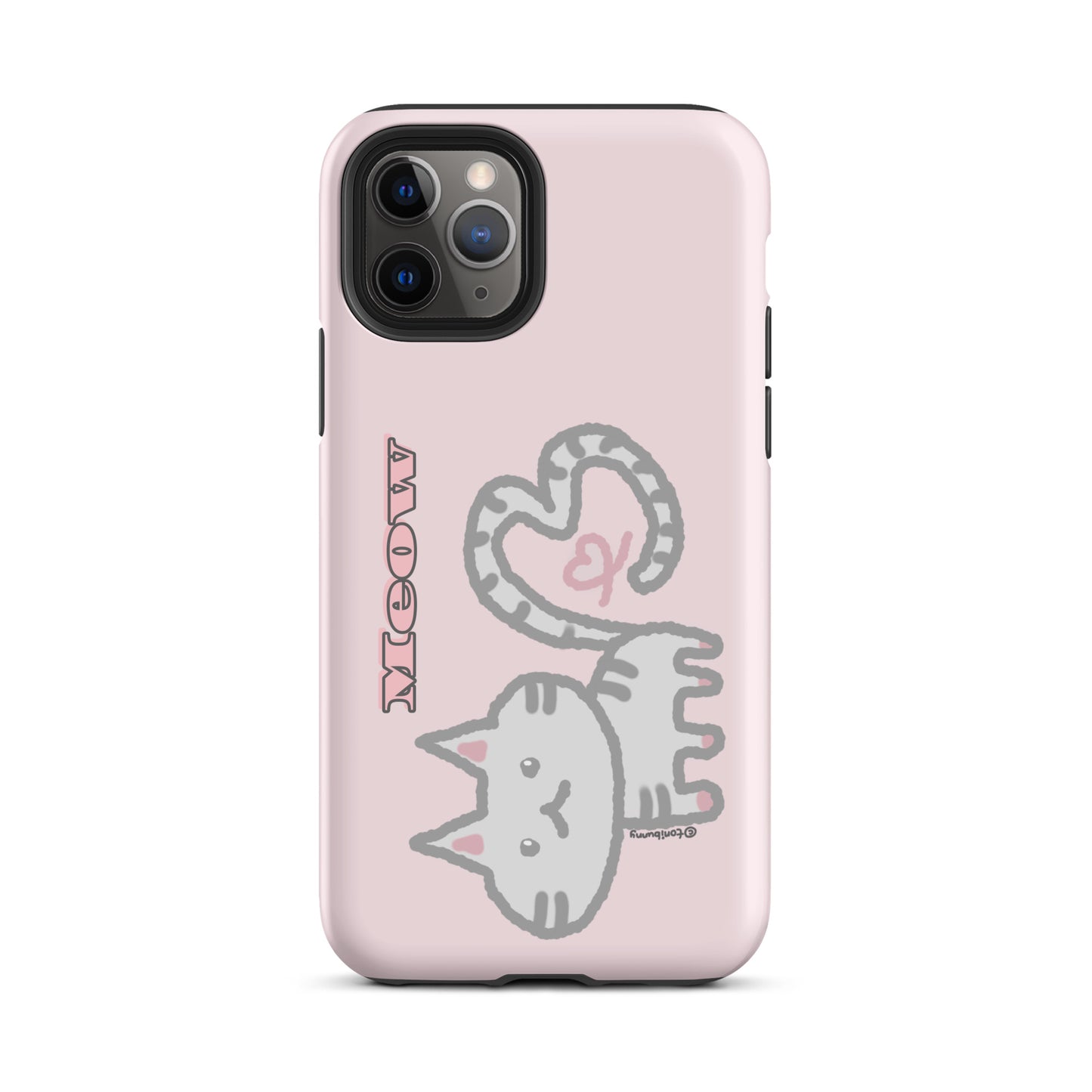 πΎ Meow Cat Pink iPhone Tough Case πΎ