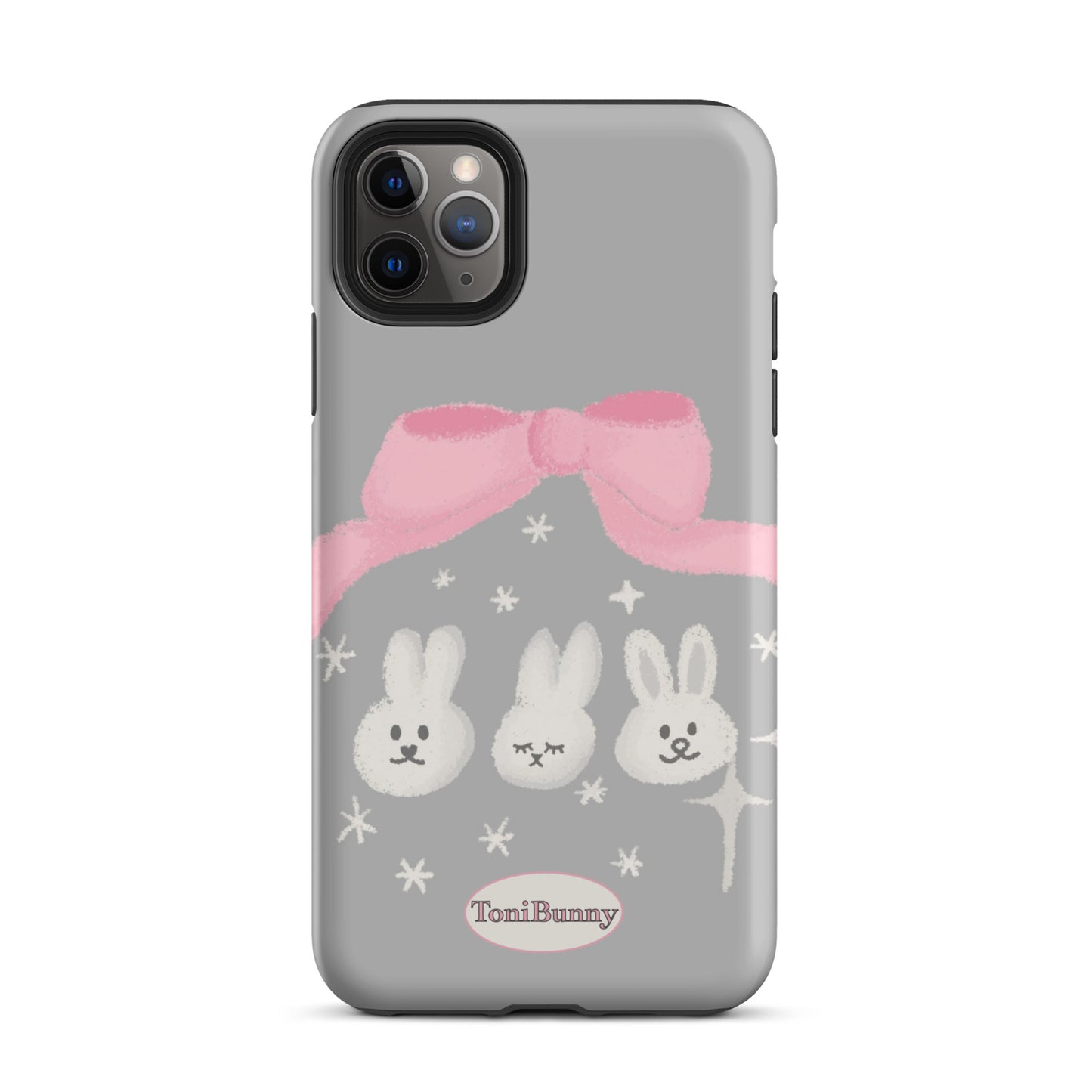 π ToniBunny Ribbon Bunny Friends iPhone Tough Case π