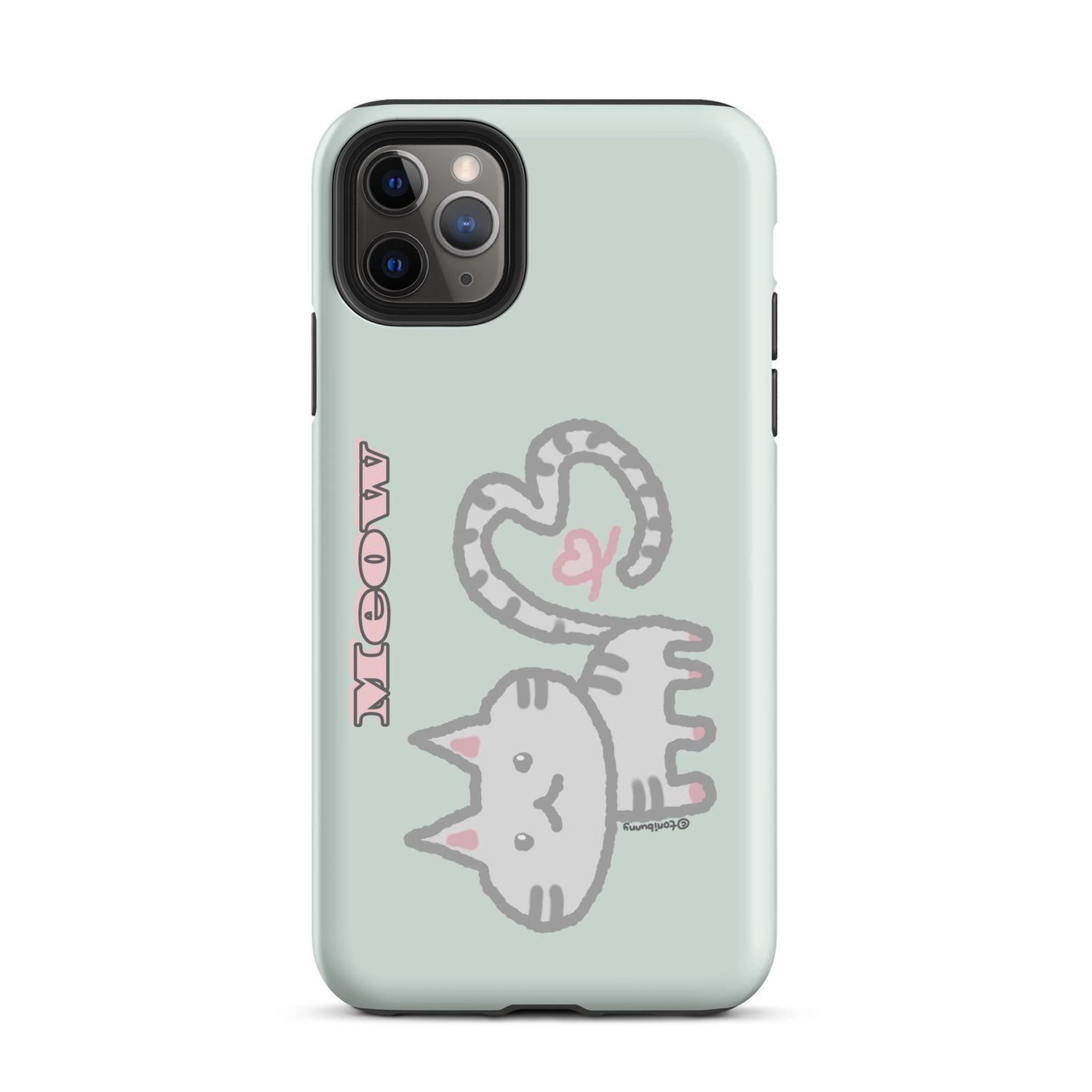 ๐พ Meow Cat Mint iPhone Tough Case ๐พ