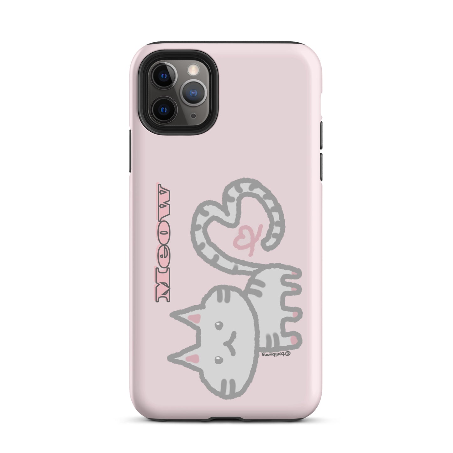 πΎ Meow Cat Pink iPhone Tough Case πΎ