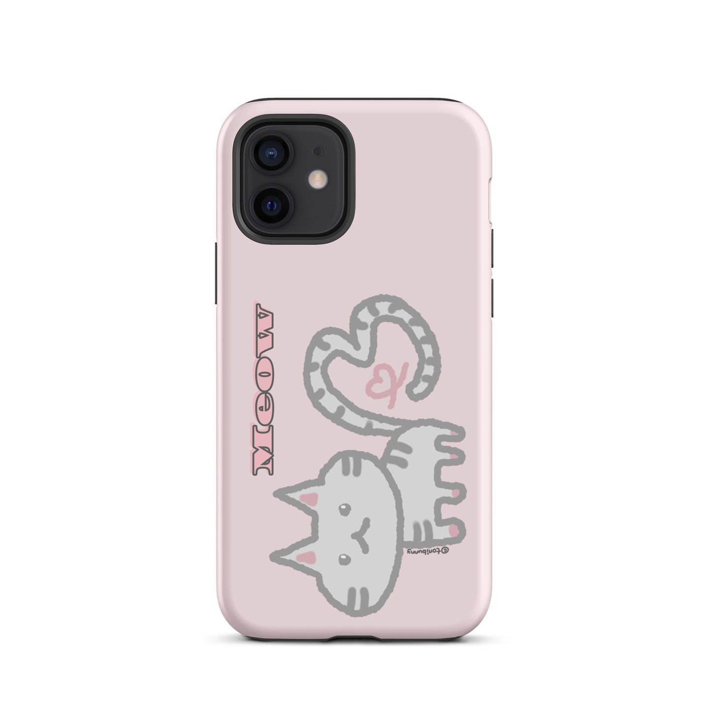 πΎ Meow Cat Pink iPhone Tough Case πΎ