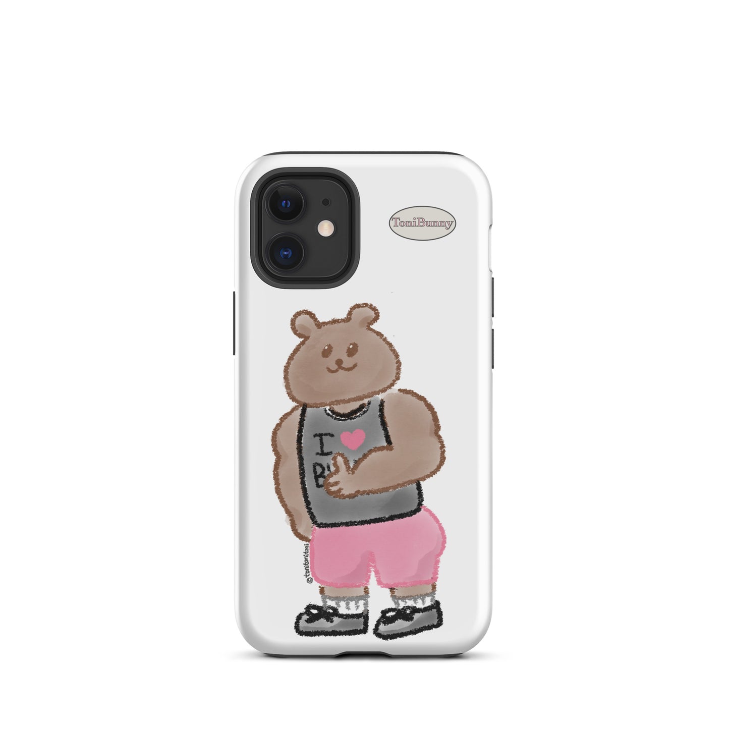 π» Athletic ToniBear iPhone Tough Case π»