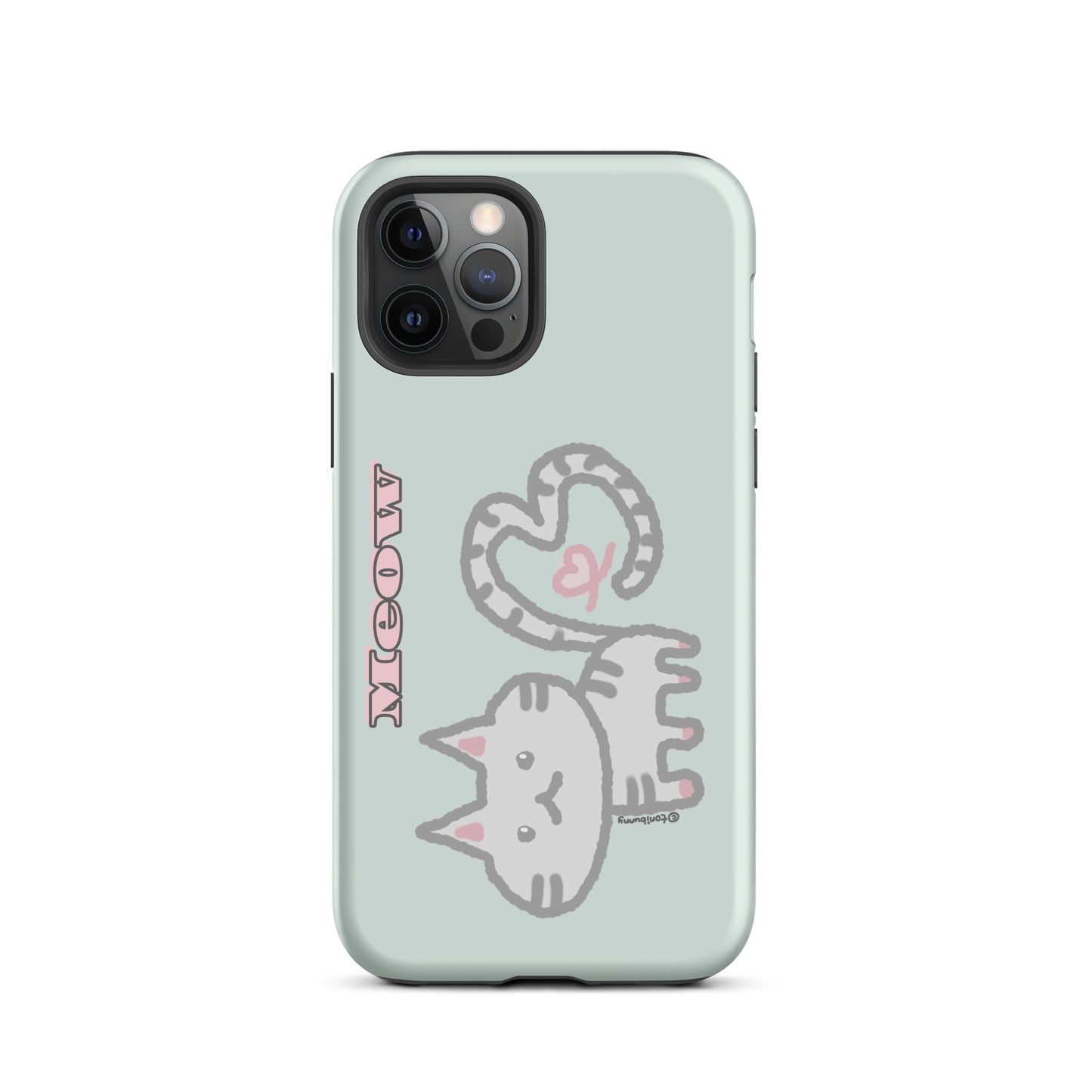 ๐พ Meow Cat Mint iPhone Tough Case ๐พ