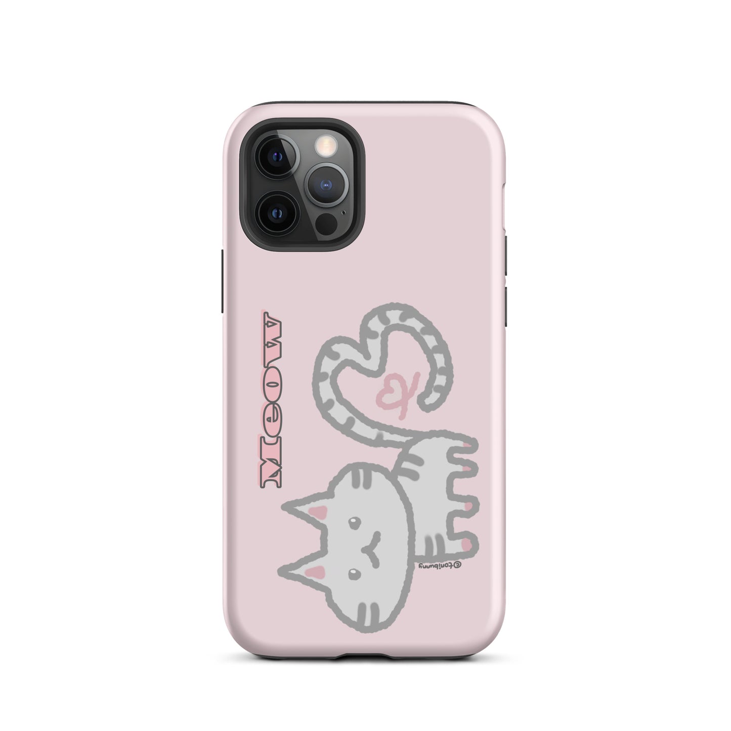 πΎ Meow Cat Pink iPhone Tough Case πΎ