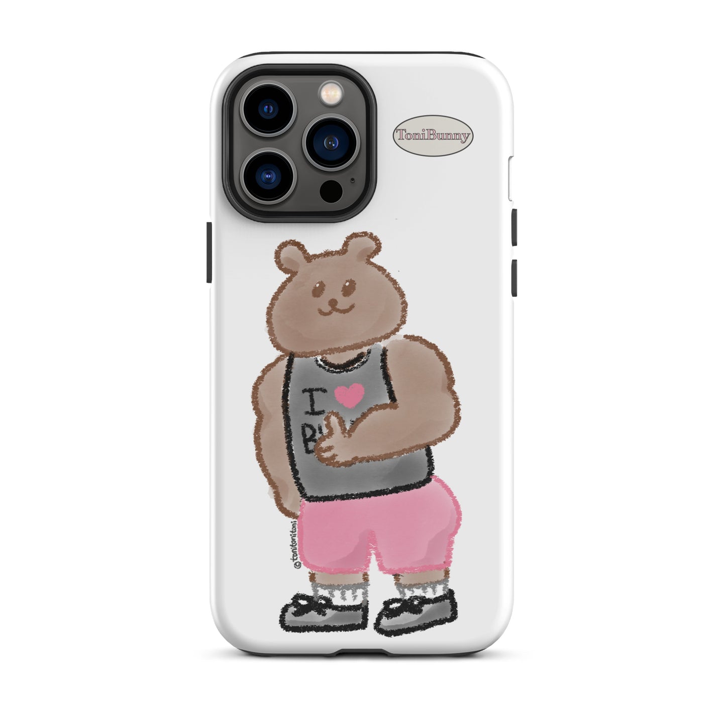 π» Athletic ToniBear iPhone Tough Case π»