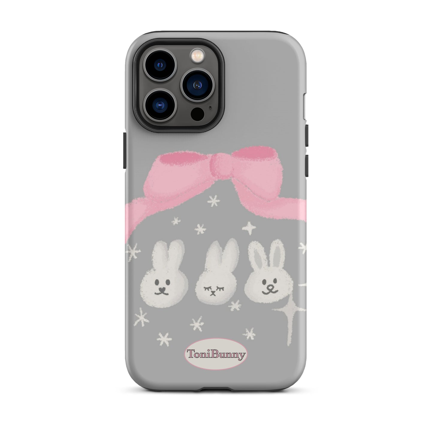 π ToniBunny Ribbon Bunny Friends iPhone Tough Case π