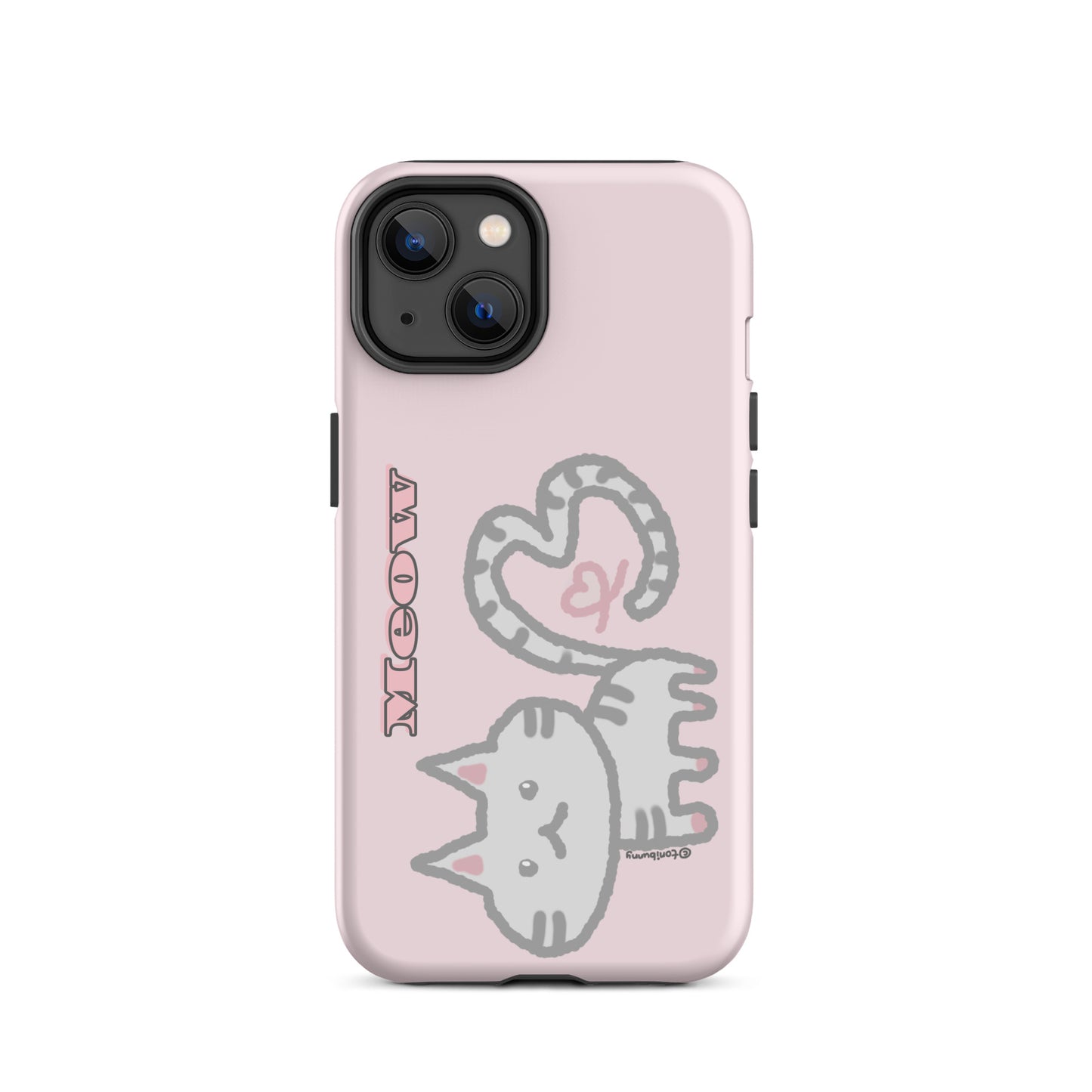 πΎ Meow Cat Pink iPhone Tough Case πΎ