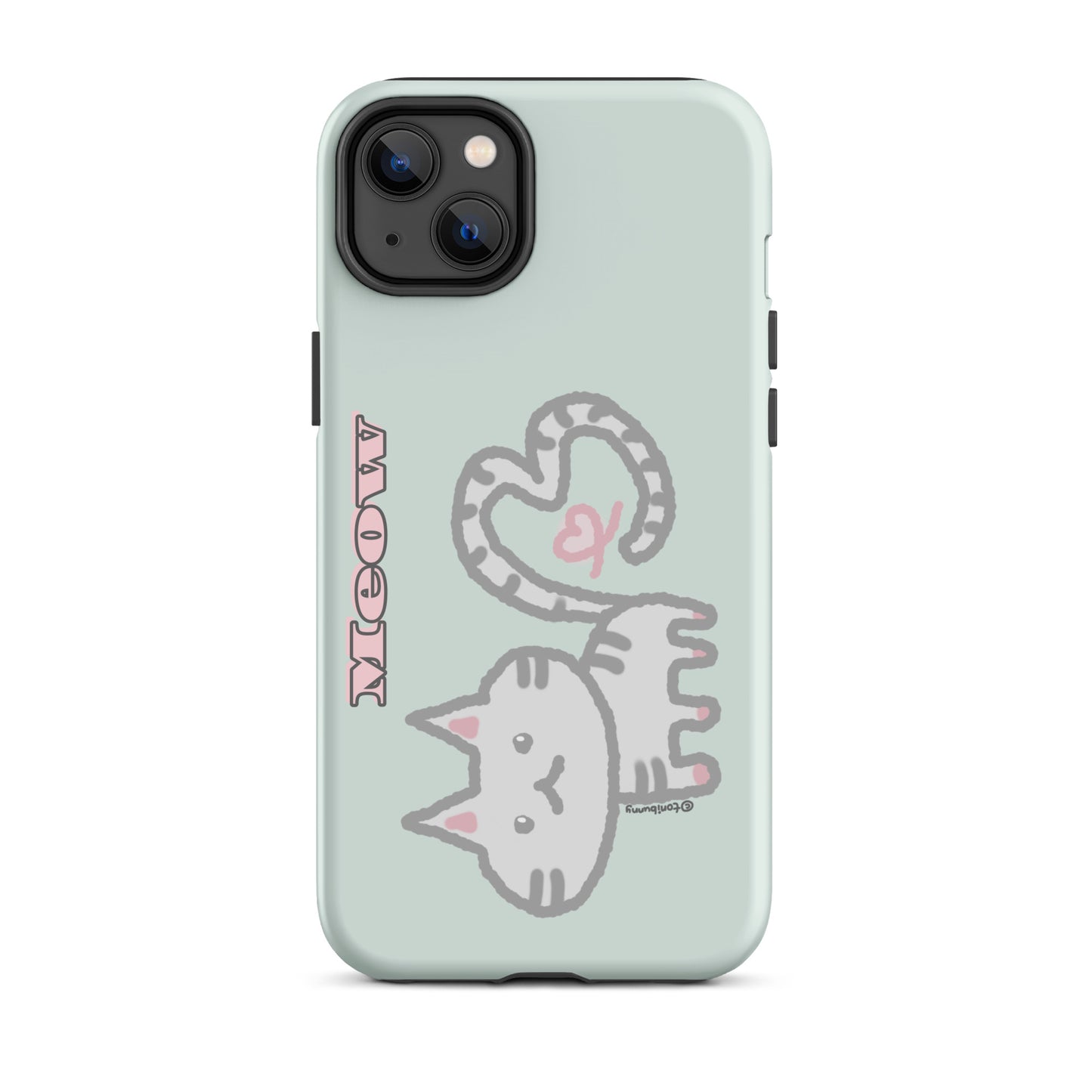 ๐พ Meow Cat Mint iPhone Tough Case ๐พ