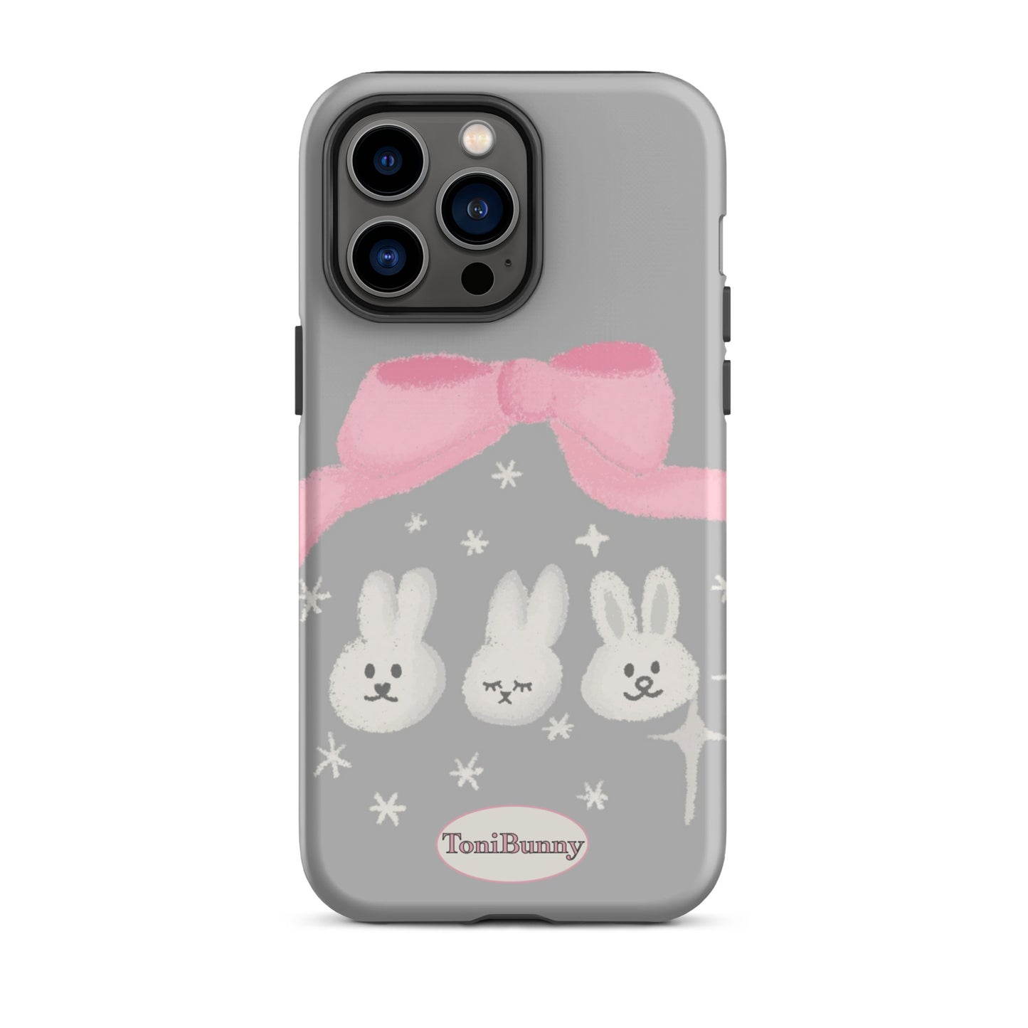 π ToniBunny Ribbon Bunny Friends iPhone Tough Case π