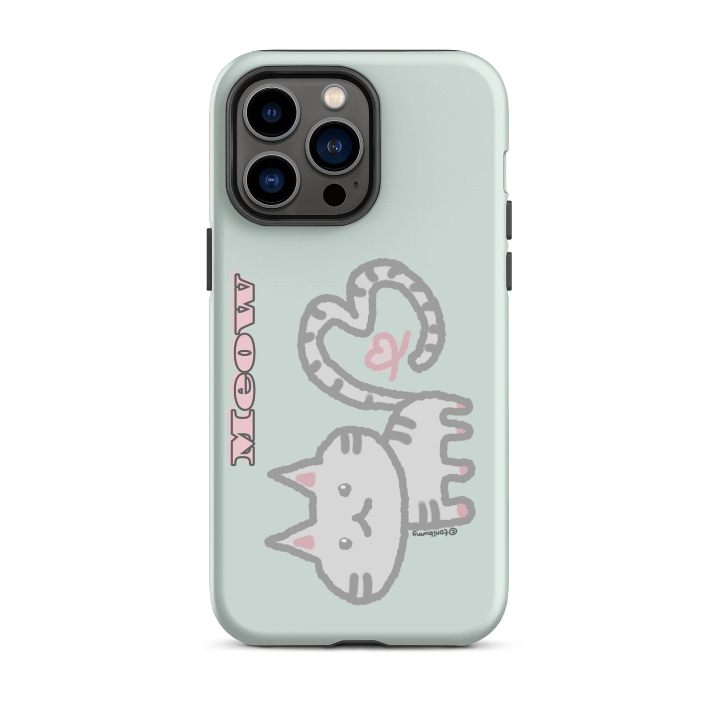 ๐พ Meow Cat Mint iPhone Tough Case ๐พ