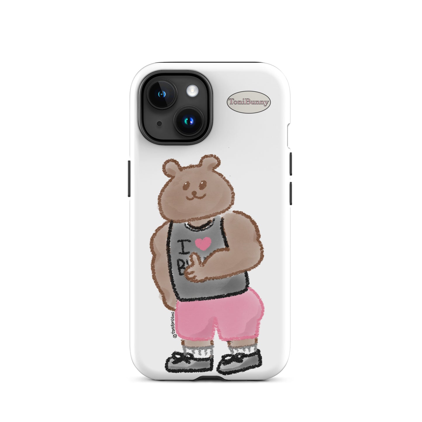 π» Athletic ToniBear iPhone Tough Case π»