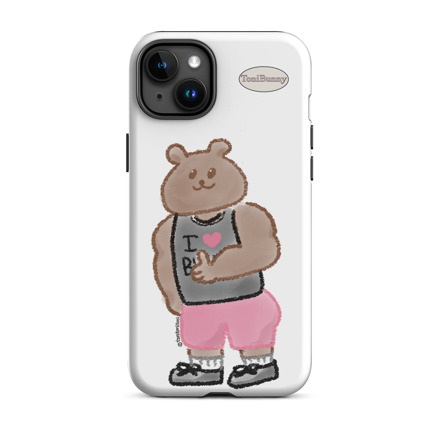 π» Athletic ToniBear iPhone Tough Case π»