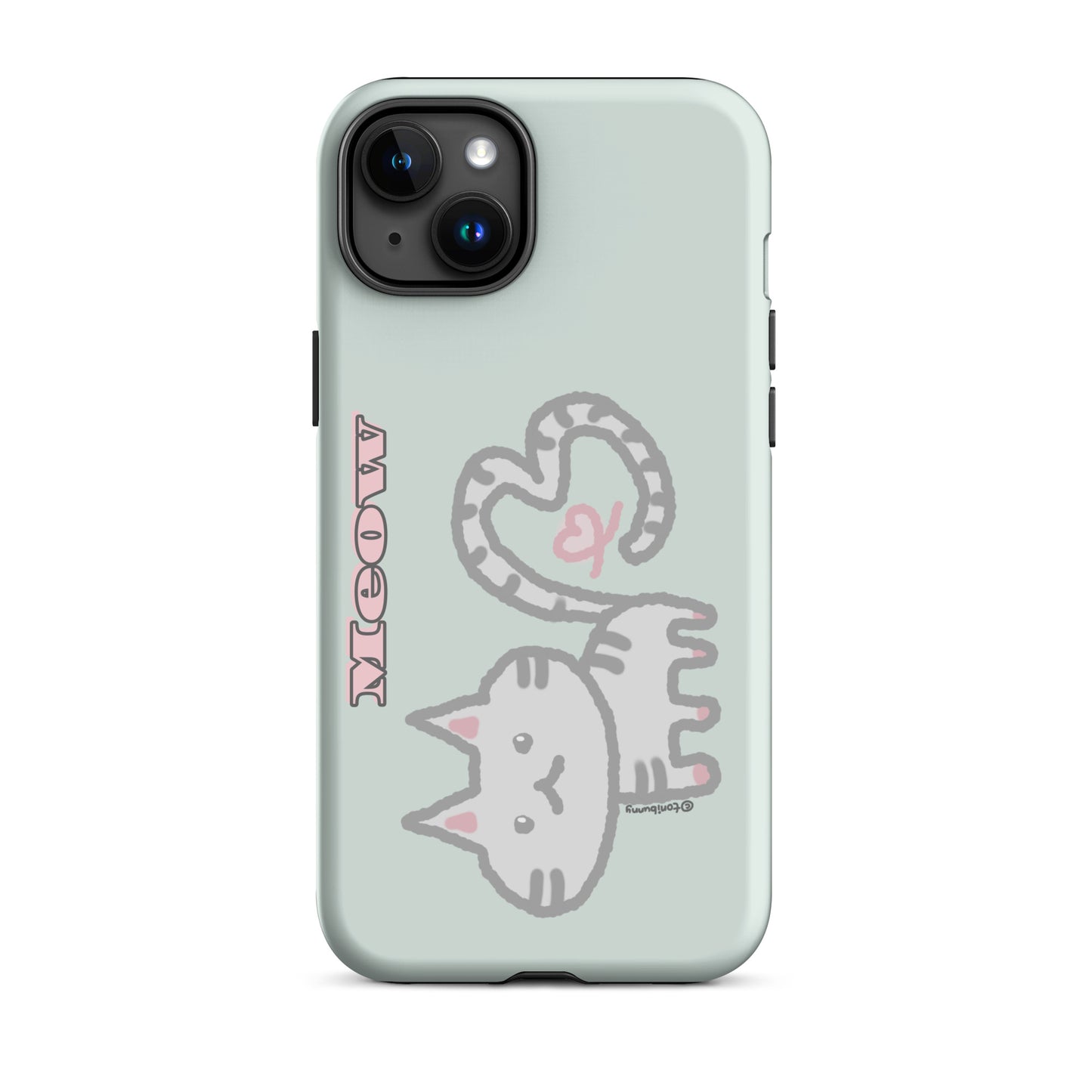๐พ Meow Cat Mint iPhone Tough Case ๐พ