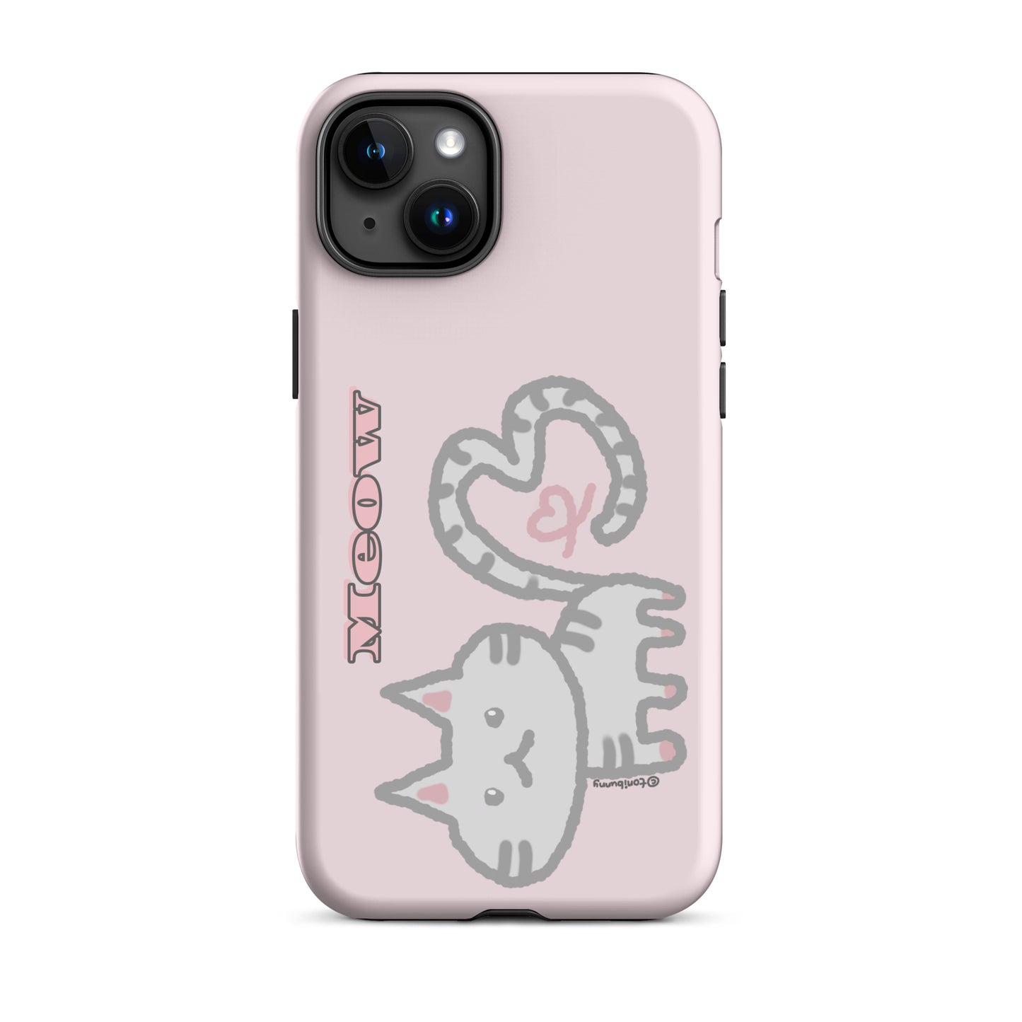πΎ Meow Cat Pink iPhone Tough Case πΎ