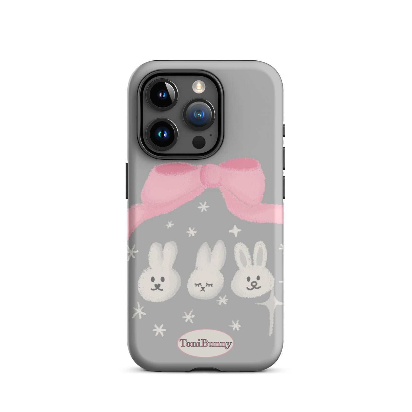 π ToniBunny Ribbon Bunny Friends iPhone Tough Case π