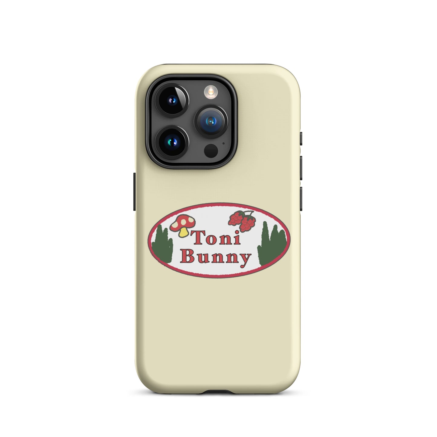 π ToniBunny Mushroom Logo iPhone Tough Case π