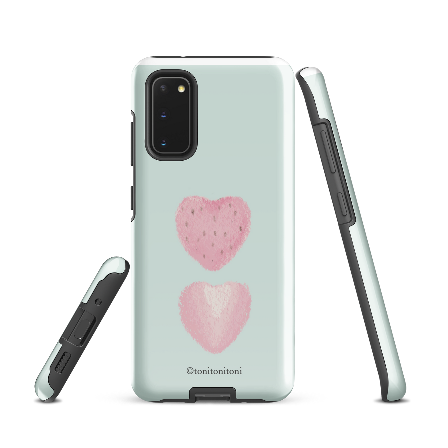 π Blue Strawberry Samsung Tough Case π