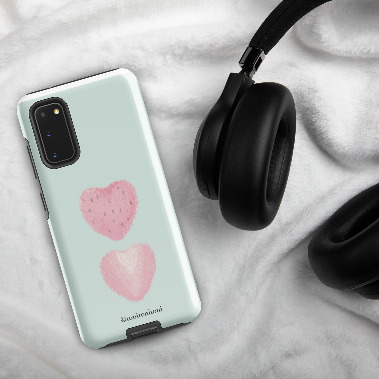 π Blue Strawberry Samsung Tough Case π