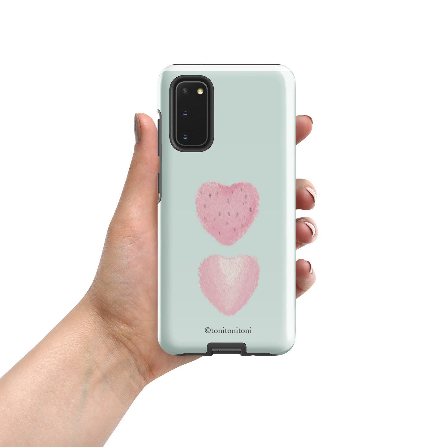 π Blue Strawberry Samsung Tough Case π