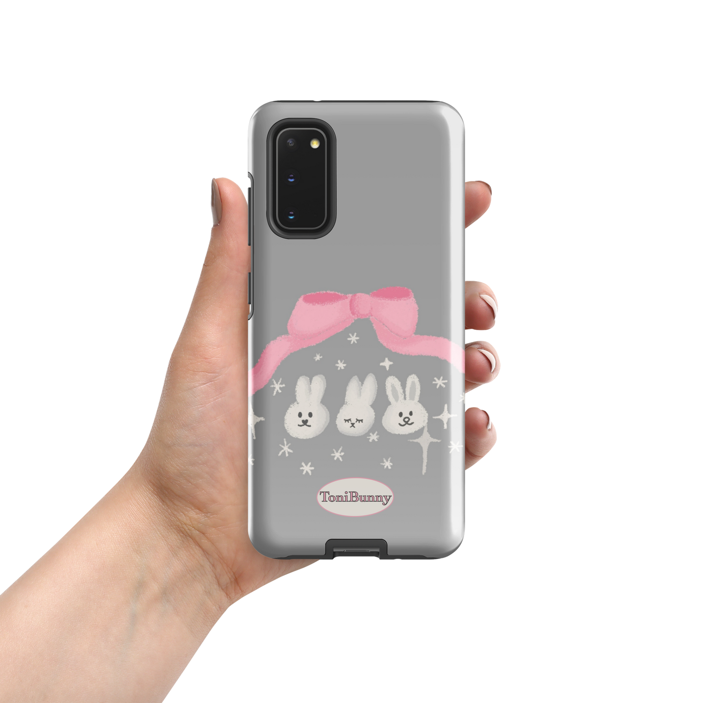 π ToniBunny Ribbon Bunny Friends Samsung Tough Case π