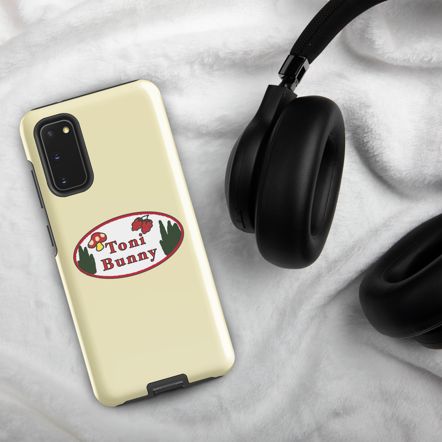 π ToniBunny Mushroom Logo Samsung Tough Case π