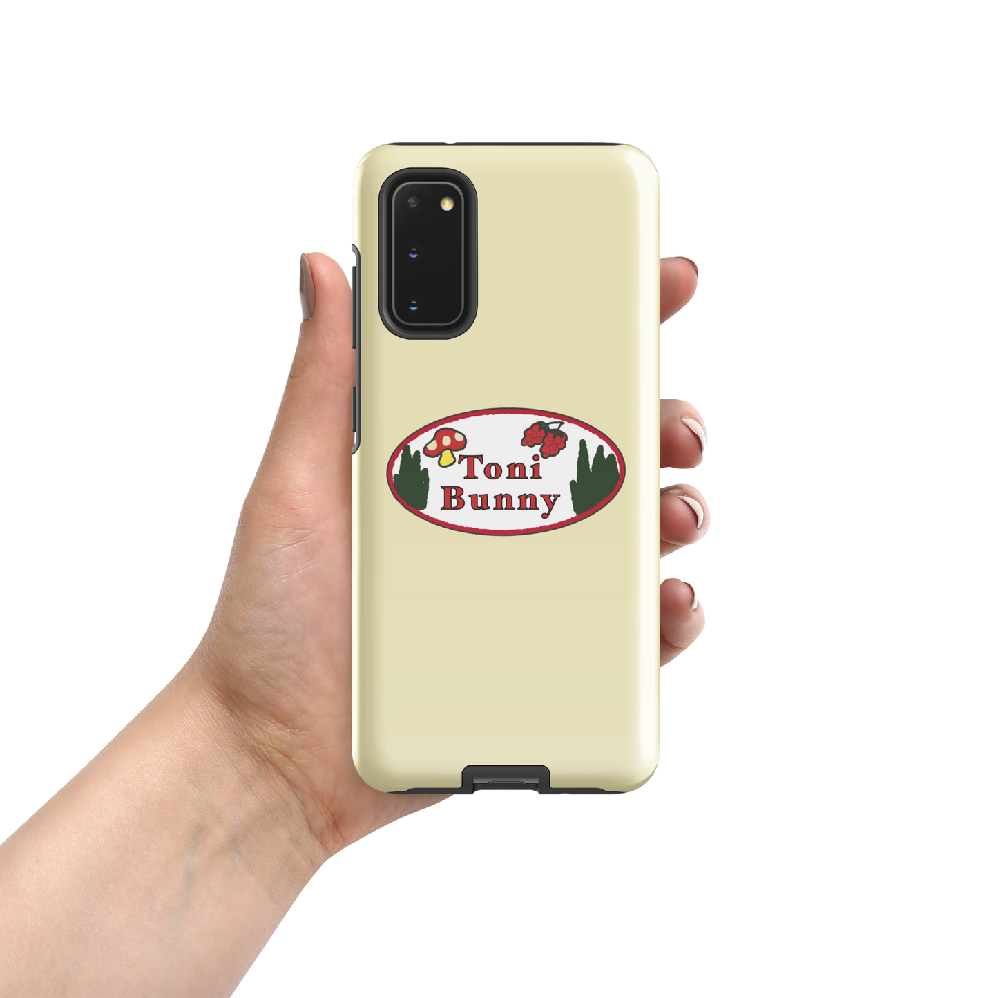 π ToniBunny Mushroom Logo Samsung Tough Case π